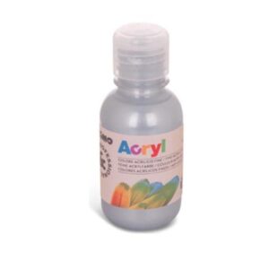 Primo Tubi tempera PRIMO COL ACRILICO FINE 125ML ARGENTO