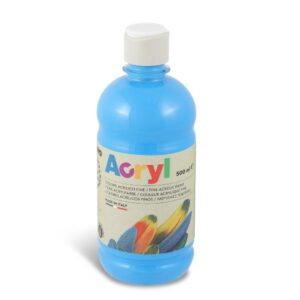 Primo Tubi tempera BOTT 500ML TEMP ACRILICA CYAN