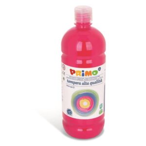 Primo Tubi tempera Tempera MAGENTA  brillante primi passi  in bottiglia 500ml