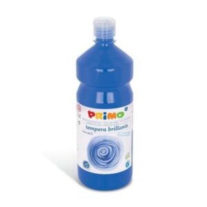 Primo Tubi tempera Tempera BLU OLTRM. brillante primi passi  in bottiglia 1000ml