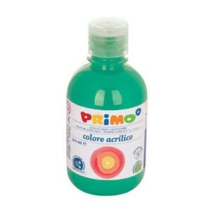 Primo Tubi tempera Tempera verde s,acrilica in bottiglia da 300g