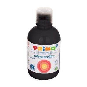 Primo Tubi tempera Tempera nero  acrilica in bottiglia da 300g