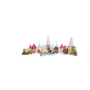 Jakks Playsets e Accessori Super Mario Movie Deluxe playset spring con personaggi 4 cm