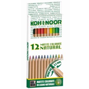 Koh-I-Noor Pastelli CF12 matite colorate NATURAL