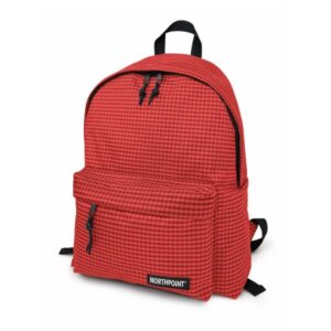 Lebez Zaini Scuola ZAINO NORTHPOINT QUADRI ROSSO