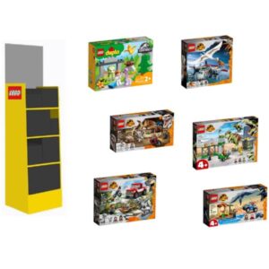 Lego Costruzioni Display Jurassic World – S3