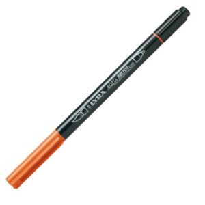 Lyra Pennarelli CF10 PENNARELLO DOPPIA PUNTA AQUA BRUSH DUO ARANCIO