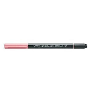 Lyra Pennarelli CF10 PENNARELLO DOPPIA PUNTA AQUA BRUSH DUO CARMINIO ROSA