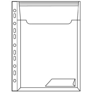 Leitz Buste in Plastica COMBIFILE Busta A4 Espandibile con Lembo  PP  bianco (conf.3)