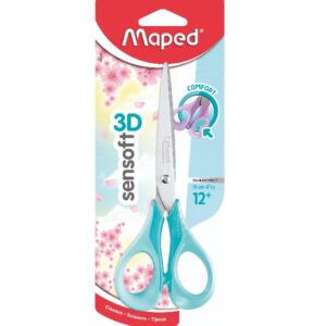 Maped Forbici bimbo BLISTER FORBICI SENSOFT 3D 16CM – COL PASTEL