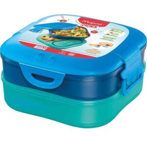 Maped Lunch box lunch box concept  3 in 1  blu