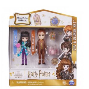 Spin Master Action Figures WIZARDING WORLD Set Amicizia Hogsmeade George Weasley   Cho Chang