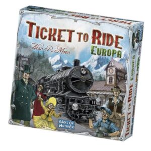 Asmodee Giochi da Tavolo Ticket to Ride Europa