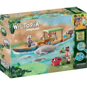 PlayMobil Playsets e Accessori Gita in barca e lamantini della foresta amazzonica