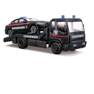 Burago Modellismo CARRO ATTREZZI CARABINIERI CON AUTO – 1:43