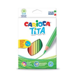 Carioca Pastelli CONF36 MATITE COLORATE TITA ASS