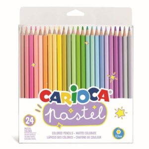 Carioca Pastelli CF24 BLISTER PASTEL MATITE COLORATE