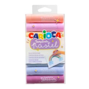 Carioca Tubi tempera CF6 BLISTER PASTEL TEMPERELLO