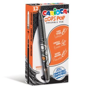 Carioca Penne a sfera scuola CF12 PENNA CANCELLABILE NERO