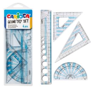 Carioca Squadre CF4 BLISTER SET GEOMETRICO