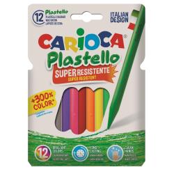 Carioca Pastelli CF12 PLASTELLO ROTONDO ASS.TI