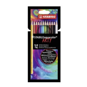 Stabilo Pastelli CF12 STABILOaquacolor scat.cart. ARTY