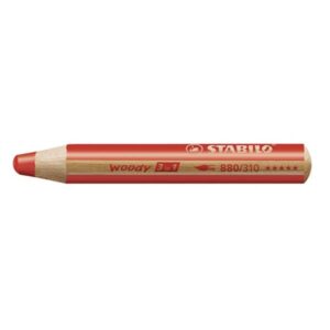 Stabilo Pastelli CF5 WOODY EXTRA-THICK RED