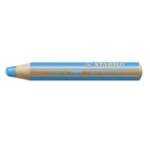 Stabilo Pastelli CF5 WOODY EXTRA-THICK CYAN BLUE