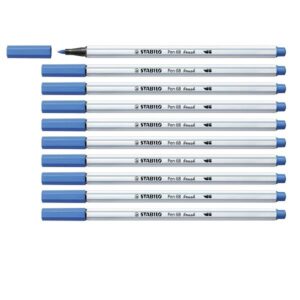 Stabilo Pennarelli CF10 STABILO Pen 68 brush blu scuro