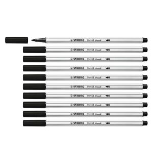 Stabilo Pennarelli CF10 STABILO Pen 68 brush nero