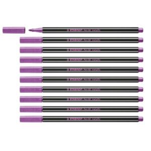 Stabilo Pennarelli CF10 STABILO Pen 68 metallic rosa metallizzato