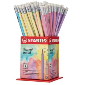 Stabilo Matite scuola STABILO SWANO PASTEL  HB ESPOSITORE DA 72 PZ.