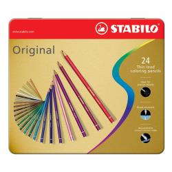 Stabilo Pastelli CF24 STABILO ORIGINAL SCAT METALLO