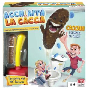 Mattel Giochi d’Azione e di Abilità ACCHIAPPA LA CACCA