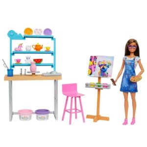 Mattel Fashion Dolls Barbie Atelier dell Artistia