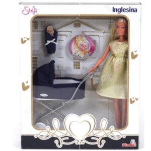 Simba Fashion Dolls Steffi Love futura Mamma con carrozzina Inglesina