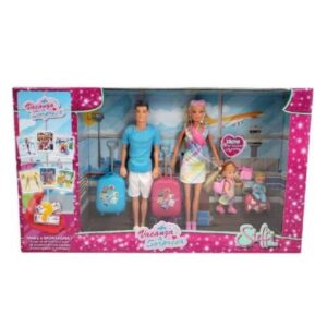 Simba Fashion Dolls Steffi Love Famiglia Vacanza a Sorpresa