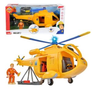 Simba Playsets e Accessori Elicottero Wallaby II cm.34 con personaggio Tom