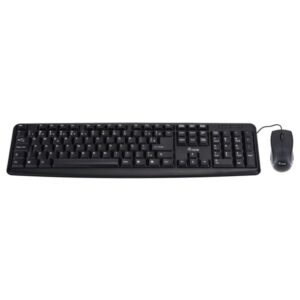 EQUIP Kit Tastiera e Mouse WIRED KEYBOARD AND MOUSE COMBO  ITALIAN LAYOUT — 105 KEYS STANDARD  KEYBOARD