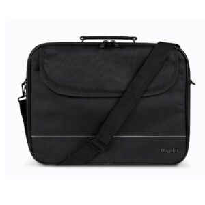 Hamlet PER NOTEBOOK / NETBOOK Borsa Business porta Notebook fino a 15 6  con tasche e tracolla. Colore Nero