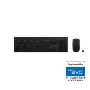 Lenovo Kit Tastiera e Mouse LENOVO PROFESSIONAL WIRELESS RECHARGEABLE KEYBOARD AND MOUSE COMBO    ITALY