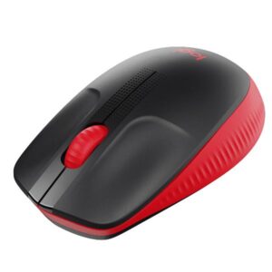 Logitech Mouse M190 FULL-SIZE WIRELESS MOUSE – RED – EMEA