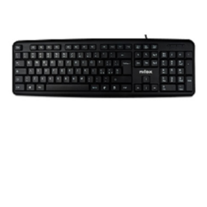 Nilox Tastiere =>>KEYBOARD KT50U USB BLACK