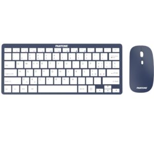 Pantone KIT TASTIERE + MOUSE WIRELESS =>>Tastiera con mouse navy