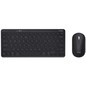 Trust Kit Tastiera e Mouse LYRA WL KEYBOARD   MOUSE IT Black