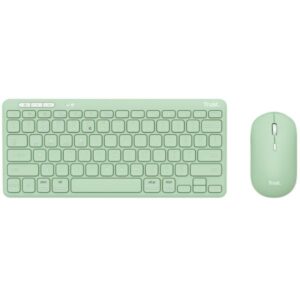 Trust Kit Tastiera e Mouse LYRA WL KEYBOARD   MOUSE IT Green