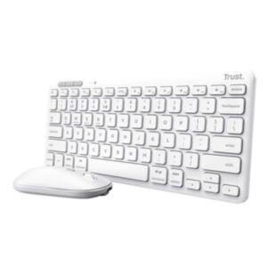 Trust Kit Tastiera e Mouse LYRA WL KEYBOARD   MOUSE IT White