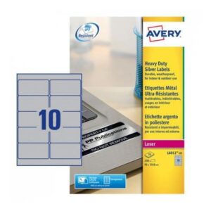 Avery Etichette Altri Formati