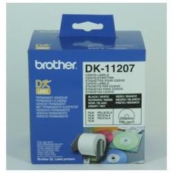 Brother Etichette CD/DVD NASTRO ADES IN PELLICOLA 100 ETICHETTE CD/DVD DIAMETRO 58 MM