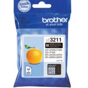 Brother Consumabili Multifunzione InkJet Cartuccia nero  per dcpj772/j774/mfcj890dw/j895dw da 200 pagine.